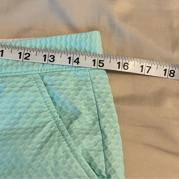 Lilly Pulitzer The Buttercup Shorts Women's 00 Sea Foam Green Tulip Hem Preppy - Picture 9 of 15
